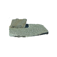 Плитняк кварцит "Златолит зеленый" толщина камня 25-35 мм
